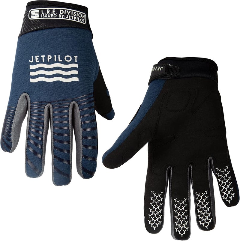 Jetpilot L.R.E. Thermal PWC Full Finger Gloves - High-Intensity Water Sports: Jet Skiing, Kayaking, Windsurfing, Kiteboarding, Sailing, Diving, Stand Up Paddle Boarding, Personal Water Craft - Image 1